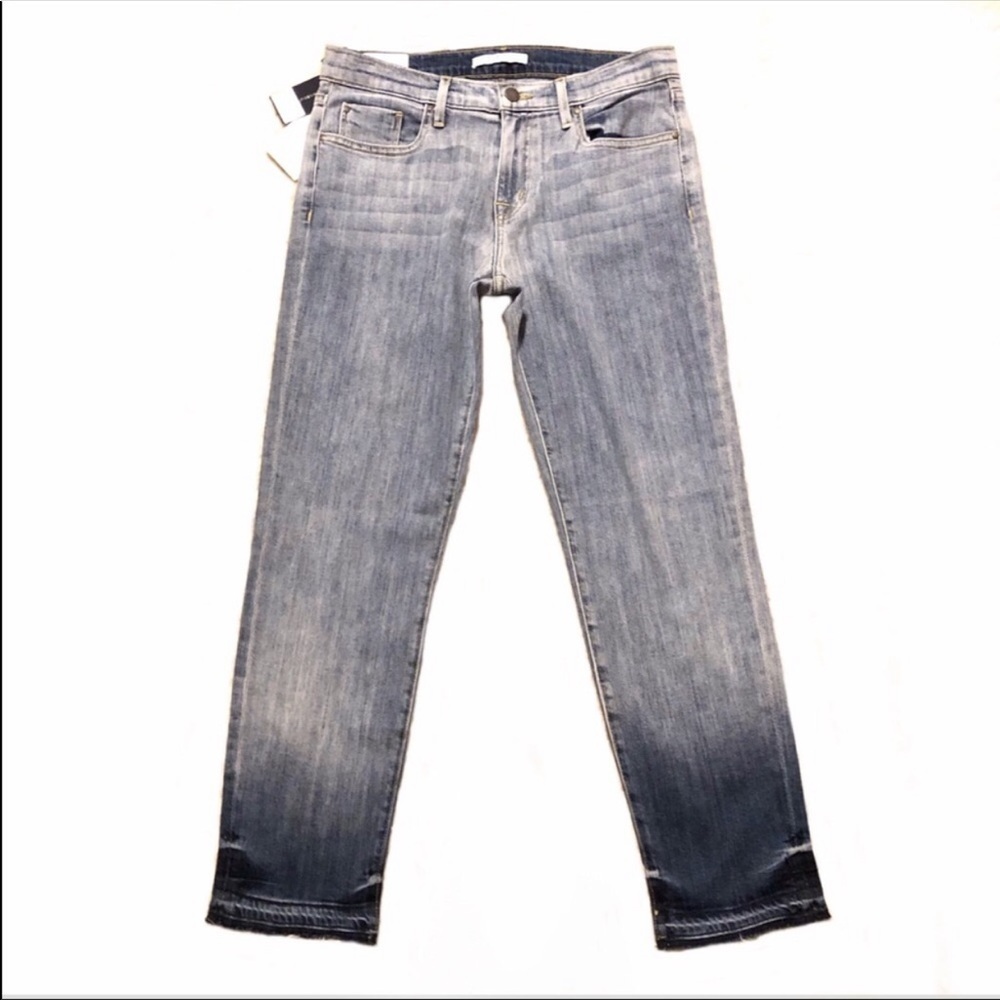 Good American/Fidelity Raw Hem Jeans